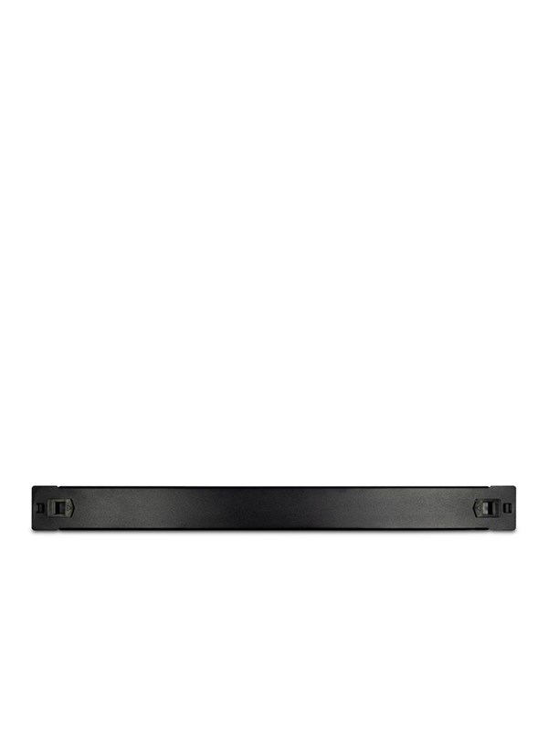 Inter-Tech 1U blind panel with screwless mounting in the colour RAL 9005