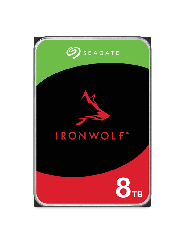 Seagate IronWolf - 8TB - Harde schijf - ST8000VN004 - SATA-600 - 3.5"