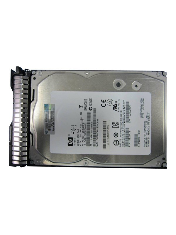 HP E Dual Port Enterprise - 600GB - Harde schijf - 653952-001 - SAS2 - 3.5" LFF