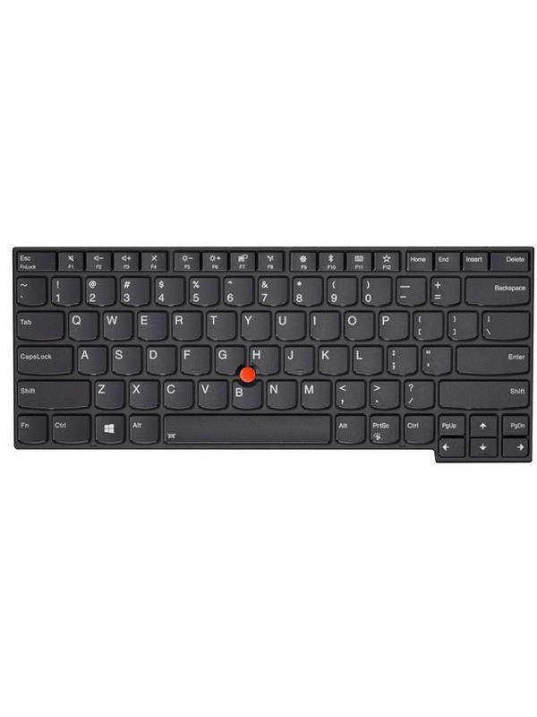 Lenovo  notebook replacement Toetsenbord - with Trackpoint UltraNav - Engels - US - Zwart - Notebook replacement keyboard - Engels (US international) - Zwart