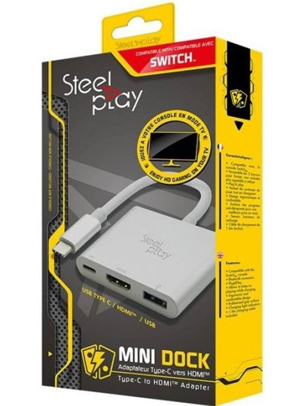 Steelplay USB C HDMI Adapter for Nintendo Switch