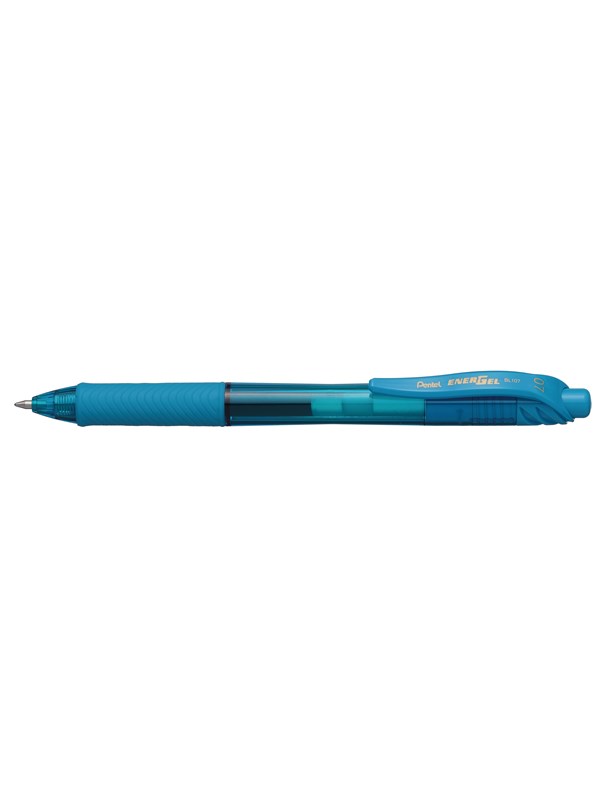Gelschrijver pentel bl107 energel-x m lichtblauw | 12 stuks