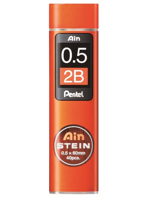 Pentel Miner C275 AIN STEIN 0.5mm 2B - 12 stuks.