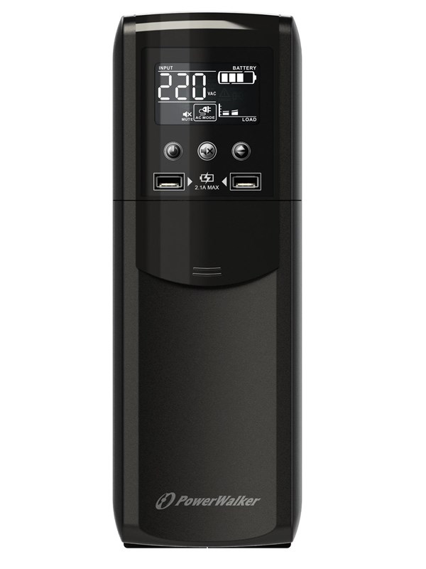 BlueWalker 10121120 - PowerWalker VI CSW - 600VA/360W - Line Interactive UPS