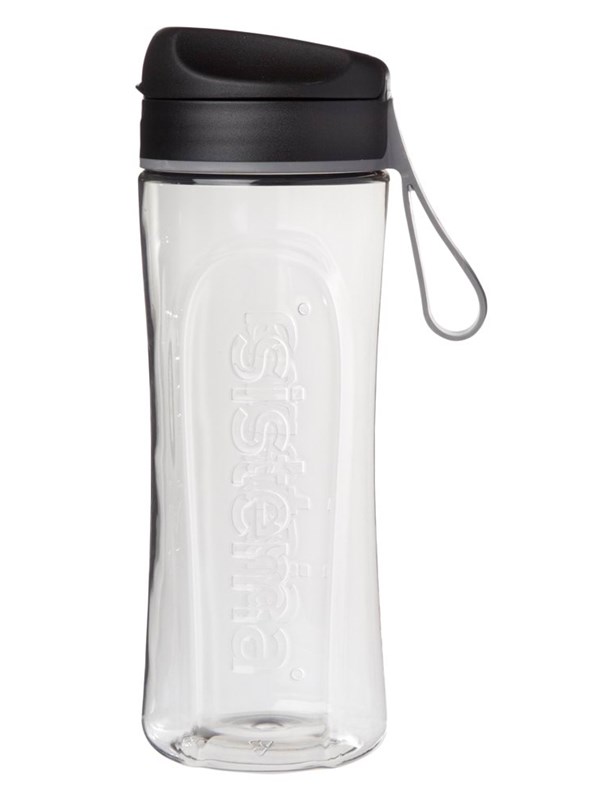 Sistema Tritan Swift Bottle 600ml Black
