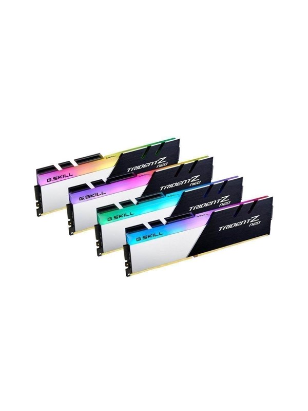 G.Skill Trident Z Neo DDR4-3600 - 64GB - CL16 - Quad Channel (4 pcs) - AMD Optimized - Zwart met RGB