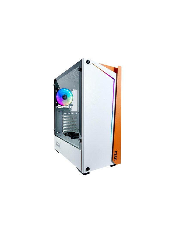 AZZA Apollo 430 - middelgrote toren - ATX - Case - Tower - Wit
