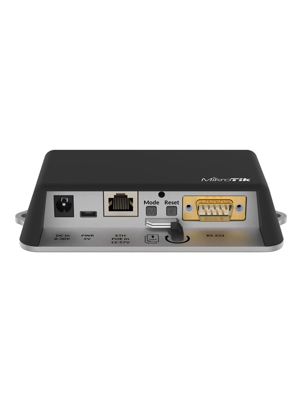 MikroTik LtAP mini / RB912R-2ND-LTM Small weatherproof Draadloos Toegangspunt with LTE antennas two SIM slots integrated GPS and miniPCI-e Slot