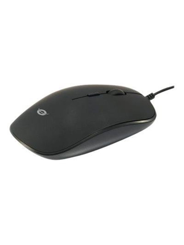 Conceptronic REGAS E4 - mouse - USB - black - Muis - Optisch - 4 knoppen - Zwart