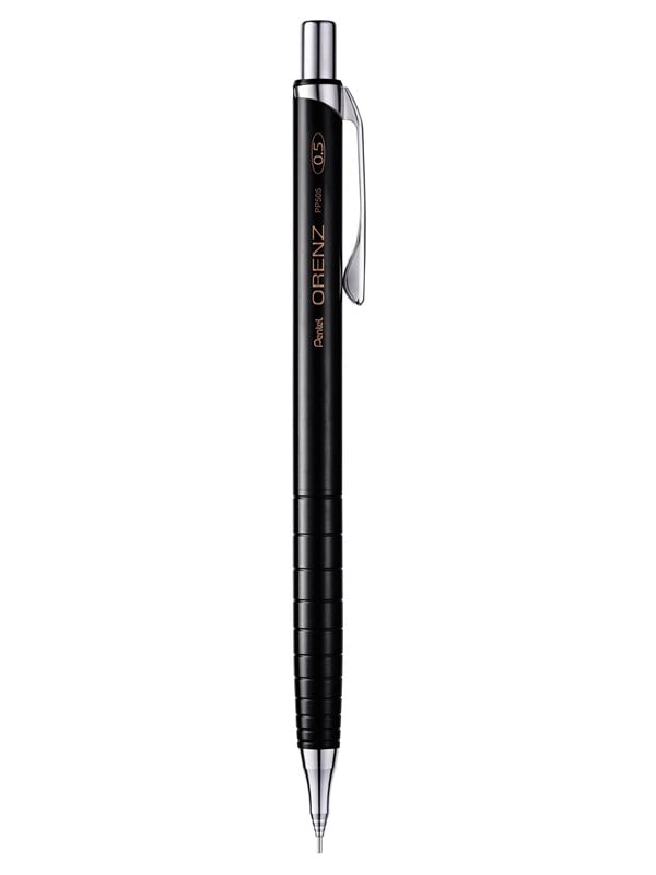 Pentel XPP502-A ORENZ pencil 0.2mm Zwart