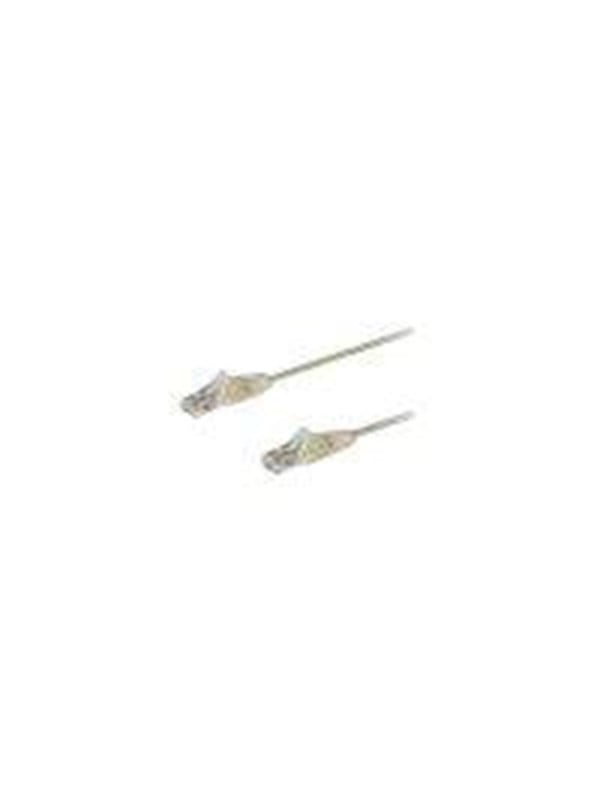 StarTech.com 2m CAT6 Cable - Grey Slim CAT6 Patch Cord - Snagless - LSZH - patch cable - 2 m - grey - Grijs - 2m