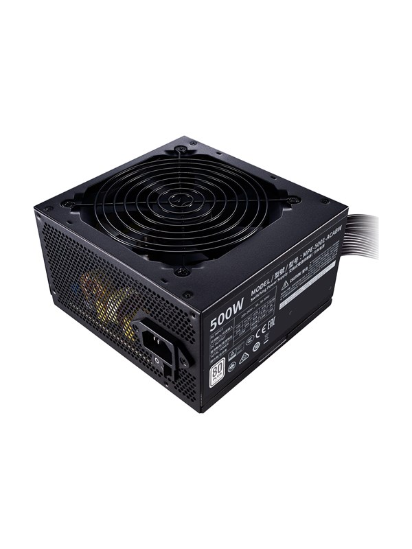 Cooler Master MWE White V2 500 Voeding - 500 Watt - 120 mm - ATX 2.52 - 80 Plus 80 PLUS