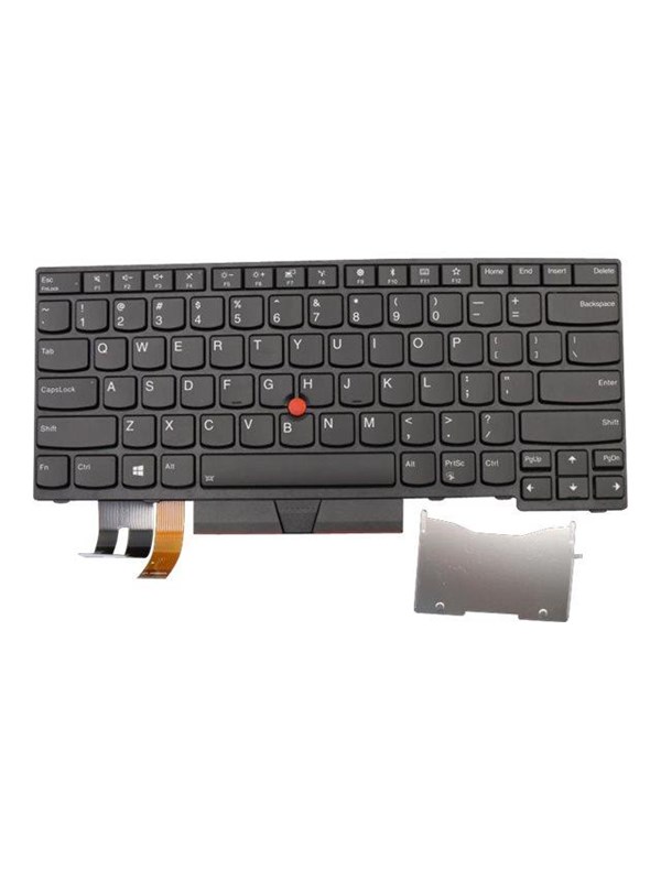 Lenovo Lite-On - Notebook replacement keyboard - Engels (US international) - Zwart