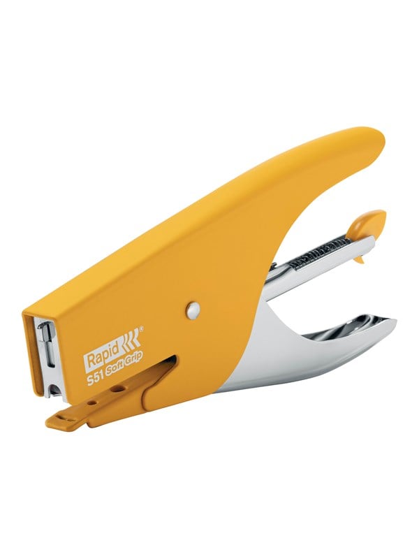 Rapid S51 stapler yellow