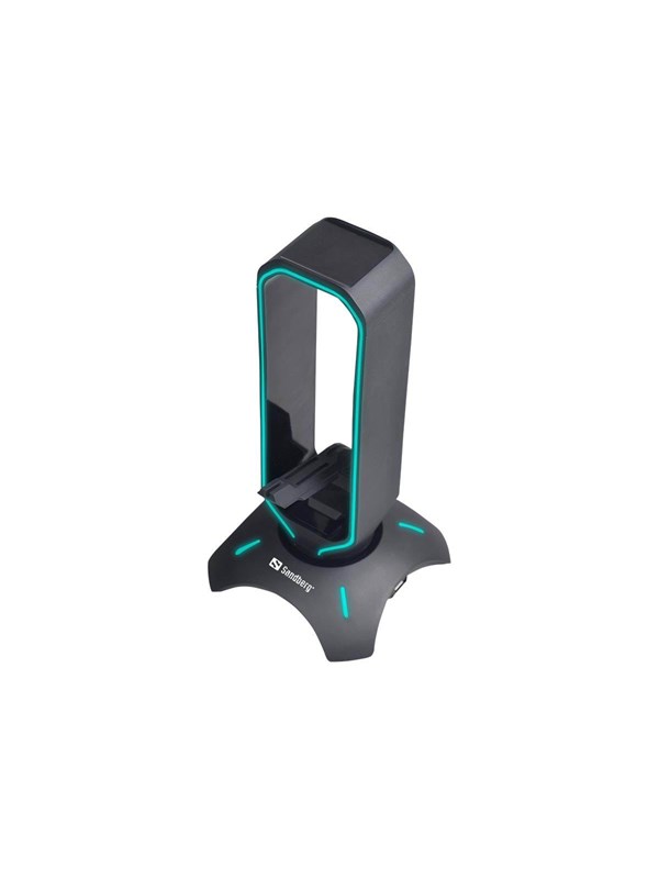 Sandberg 3in1 USB 3.0 Hub Bungee Stand - hub - 3 poorten