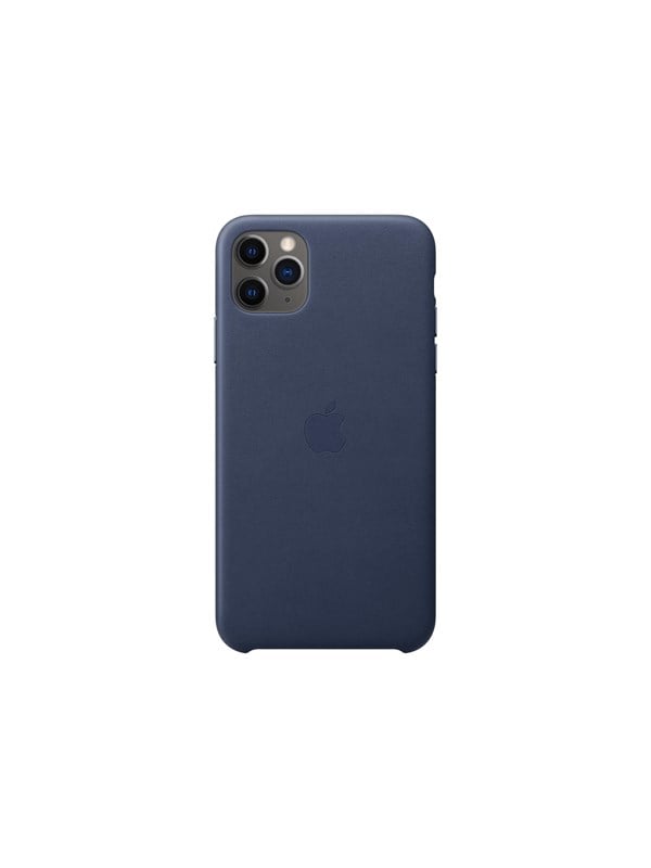 Apple - Leren Hoesje - IPhone 11 Pro Max - Blauw