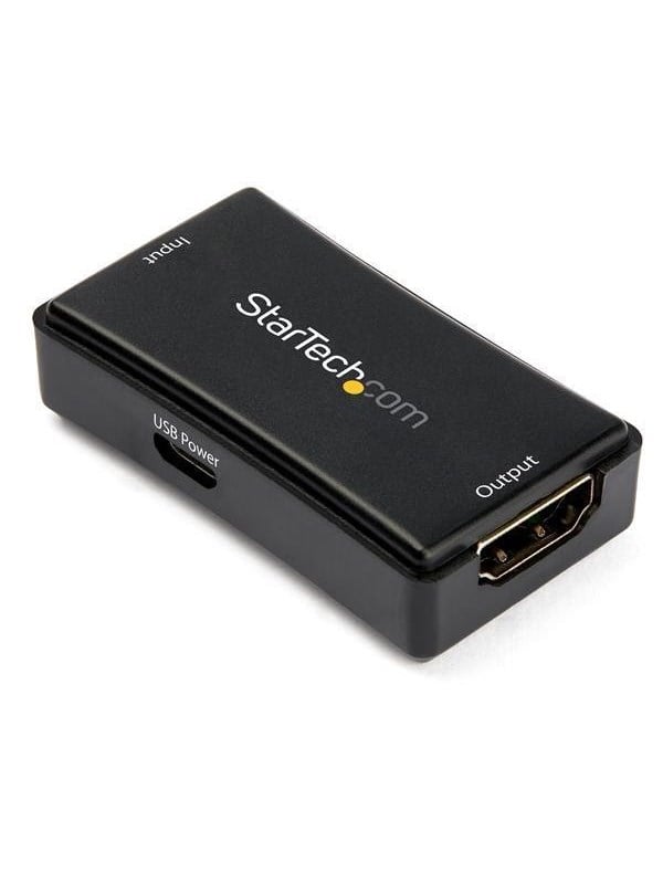 StarTech.com 45' HDMI Signal Booster - 4K 60Hz - USB Power - HDMI Repeater - video/audio extender - HDMI