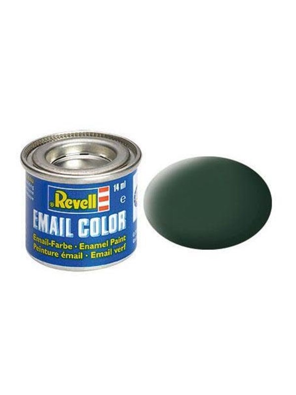 Revell enamel paint # 68-dark Groen Matt