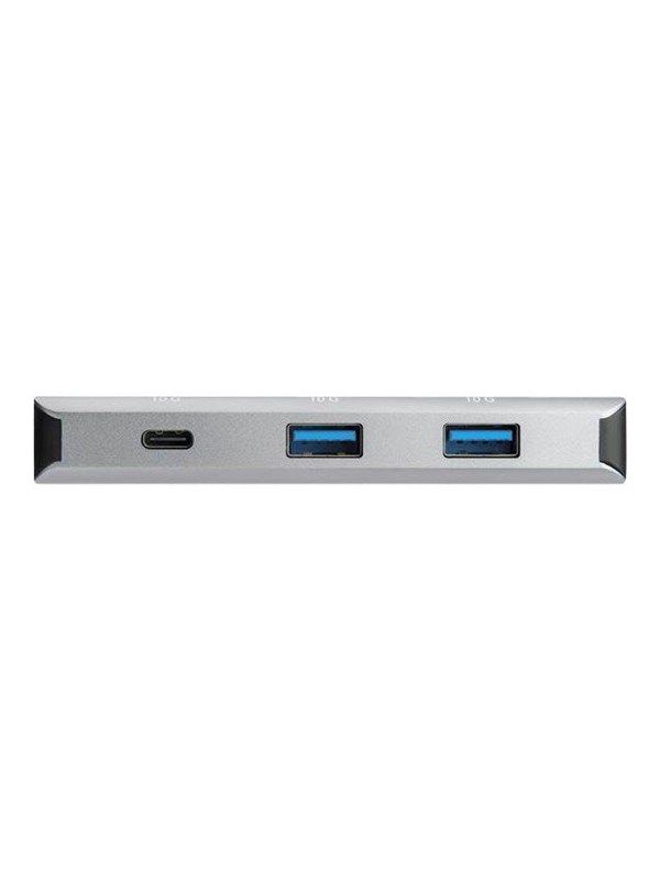 StarTech.com 4-poorts USB-C-hub (10 Gbps) met 3x USB-A en 1x USB-C - hub - 4 poorten USB hub - 4 - Grijs