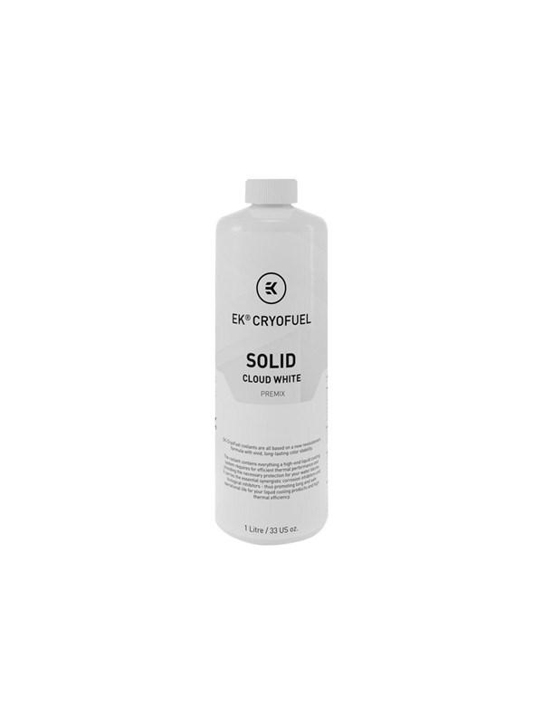 EK Water Blocks EK-CryoFuel Solid Cloud Wit (Premix 1000mL)