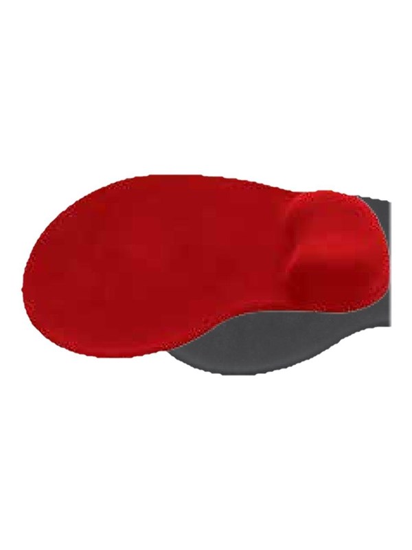 Trust BigFoot – Ergonomische Muismat – Gel Polssteun – Antislip – Rood