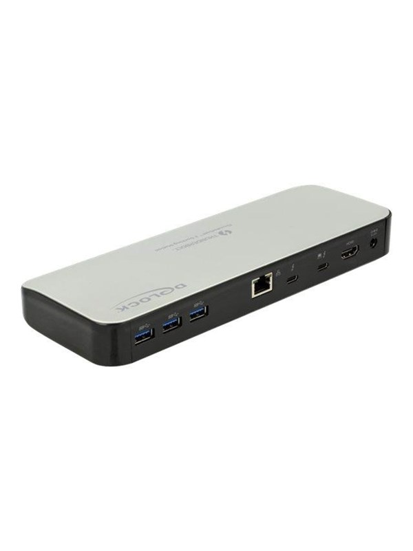 DeLOCK Thunderbolt 3 Docking Station 5K - docking station - HDMI: Thunderbolt 3 Docking Station 5K - dockingstation - HDMI