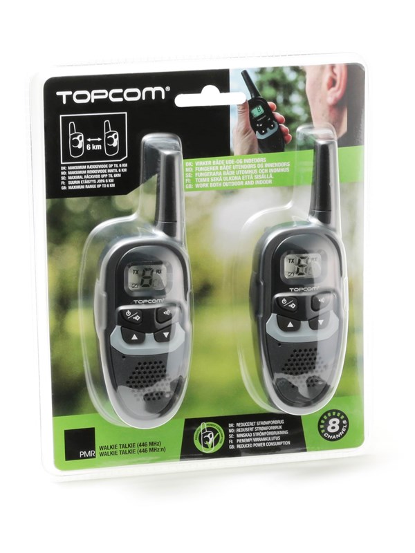 Topcom Walkie-Talkies (PMR) Bereik up Aan 6 km