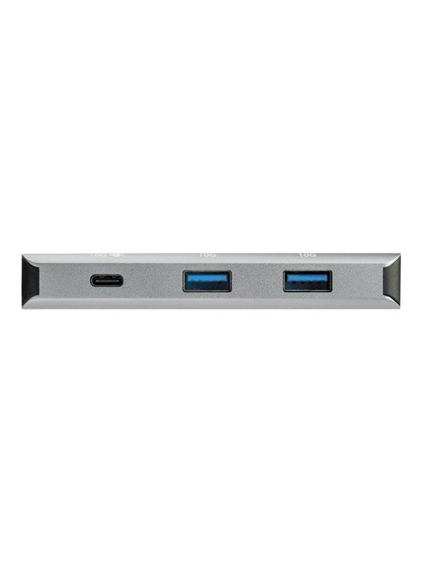 StarTech.com 4-poorts USB-C-hub met PD 3.0 - 10 Gbps - 3x USB-A & 1X USB-C - hub - 4 poorten USB hub - 4 - Grijs