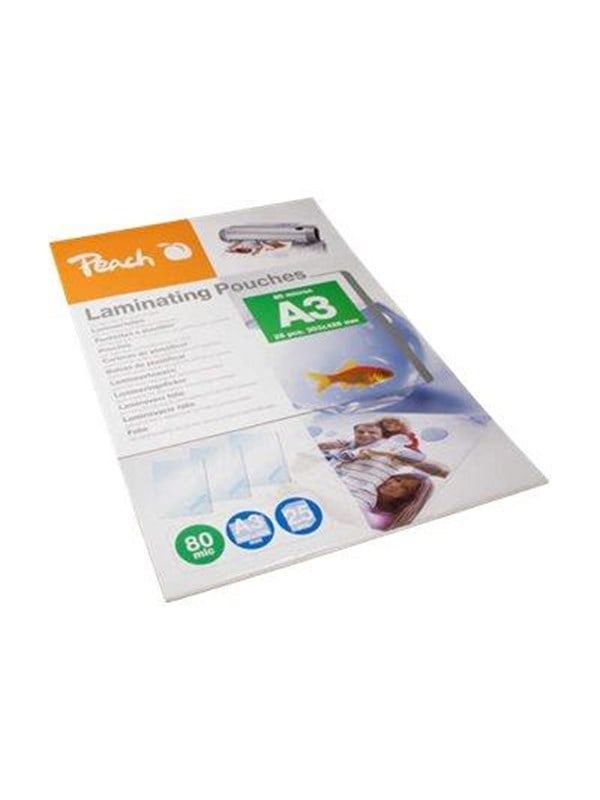 Peach - 25-pack - A3 - lamination pouches