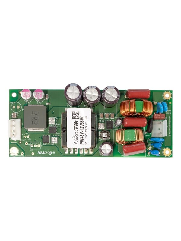 MikroTik 48V Power supply with 12V 7A output (for CCR r2 ve Voeding - 85 Watt - ATX - 80 Plus