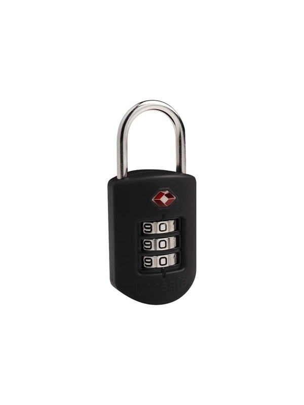 Pacsafe Prosafe 1000-TSA kofferslot 3 cijferig-Reisslot-Bagageslot-USA bagageslot-Zwart (Black)