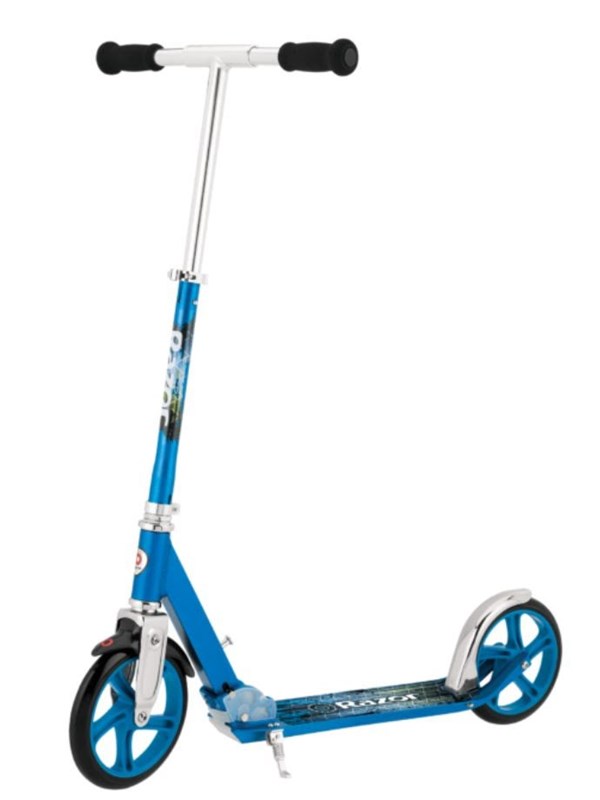 Razor A5 Lux - Step - Blauw - Opvouwbaar - Grote Wielen 200 mm - Tot 100 kg - Vanaf 8 jaar