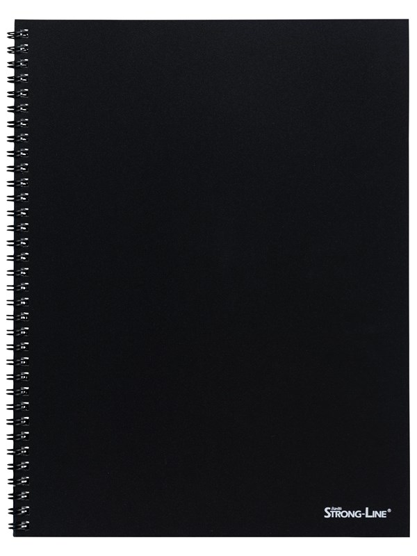 Bantex Strong-Line College Pad A5 Ruled Black