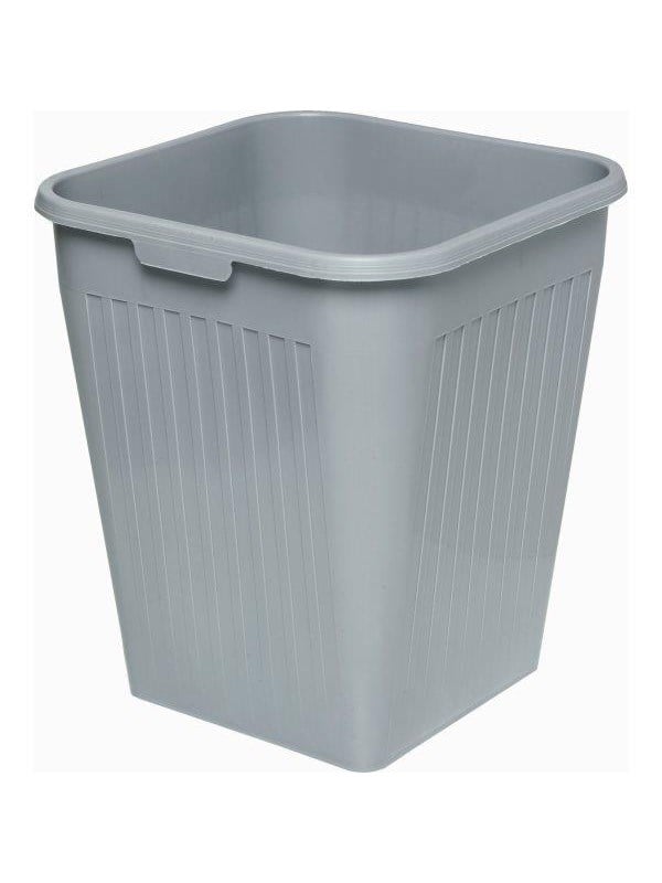 Bantex Waste Paper Baskets 25 L Grey