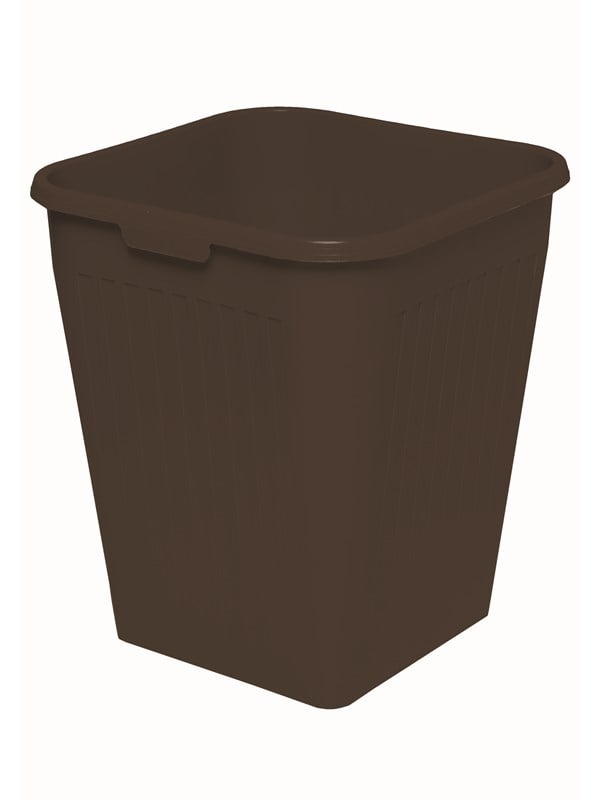 Bantex Waste Paper Baskets 25 L Black