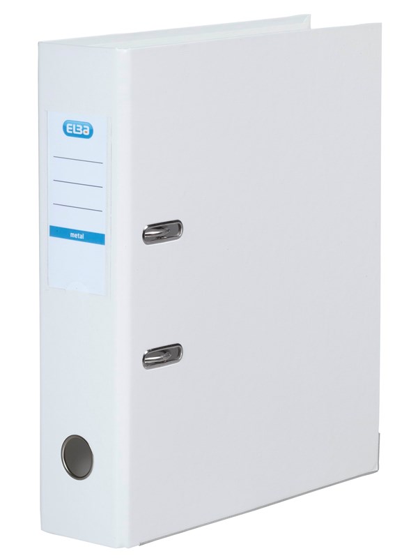 ELBA Metaal Lever Arch File Wit A4 8 cm