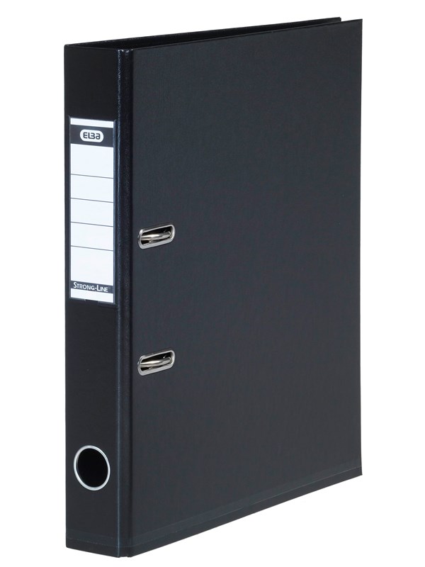 ELBA Strong-Line Lever Arch File Zwart A4 5 cm