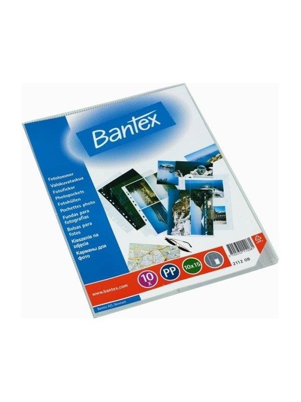 Bantex Photo Pocket 0.1 Mm 25 Pockets Transparant