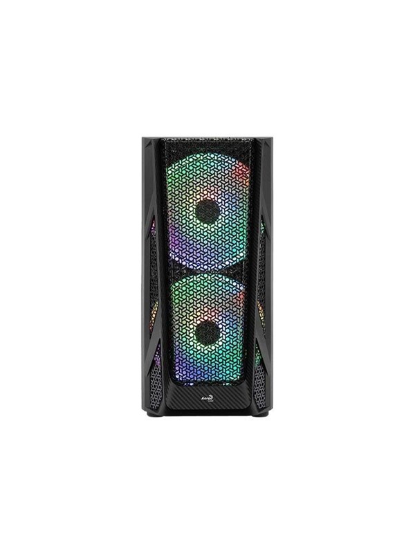 AeroCool AirHawk Duo ARGB bk ATX - Case - Tower - Zwart