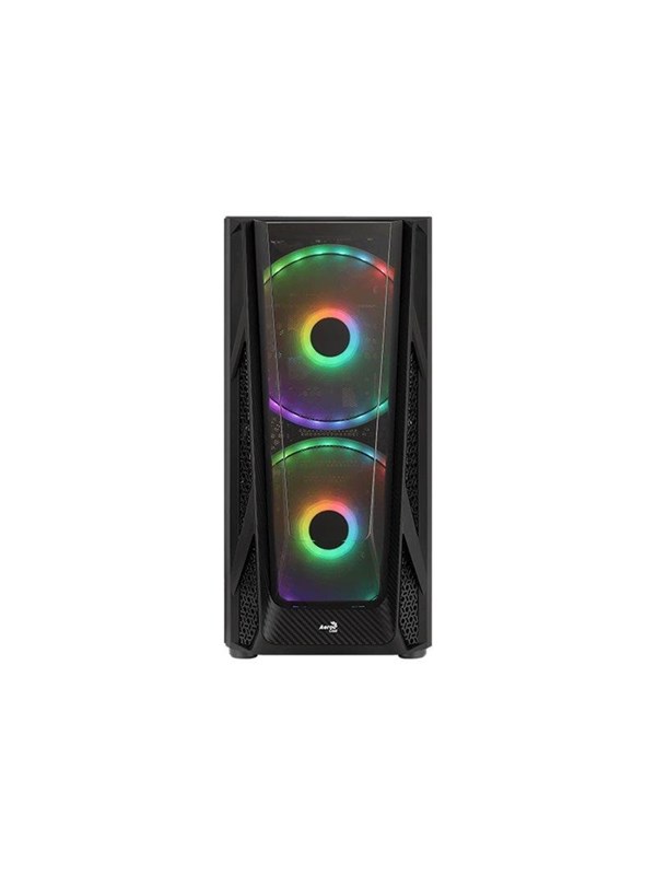 AeroCool NightHawk Duo ARGB bk ATX - Case - Tower - Zwart