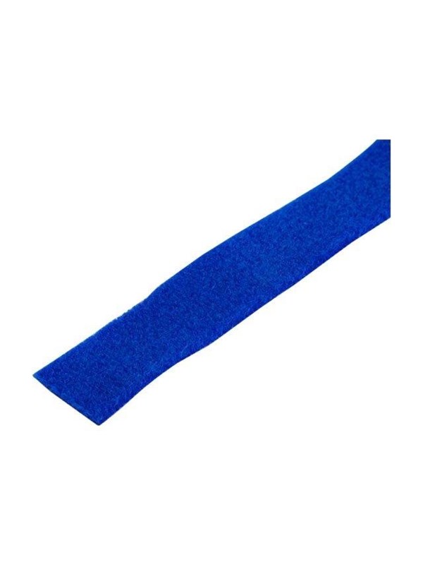 StarTech.com 50ft. Hook and Loop Roll - Blauw - Cable Management - hook & loop fastener
