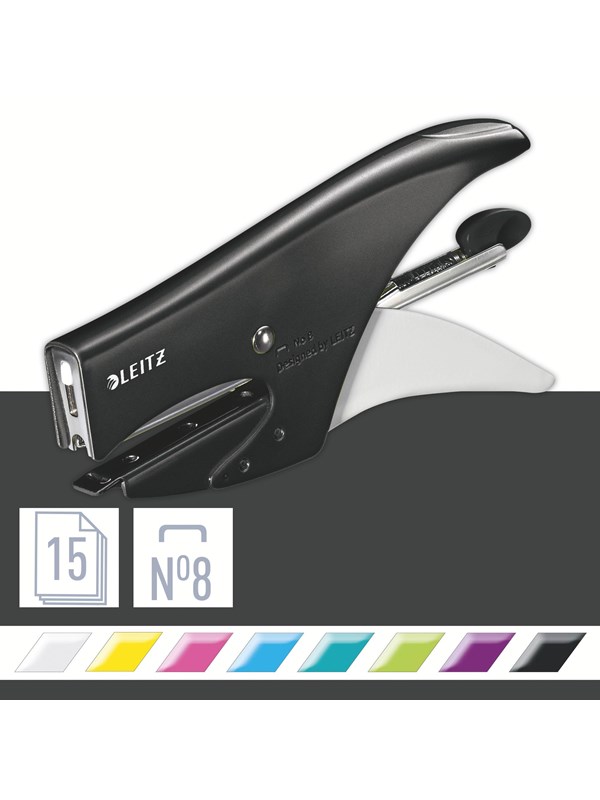 Leitz Hæftetang WOW 5547 15 ark sort