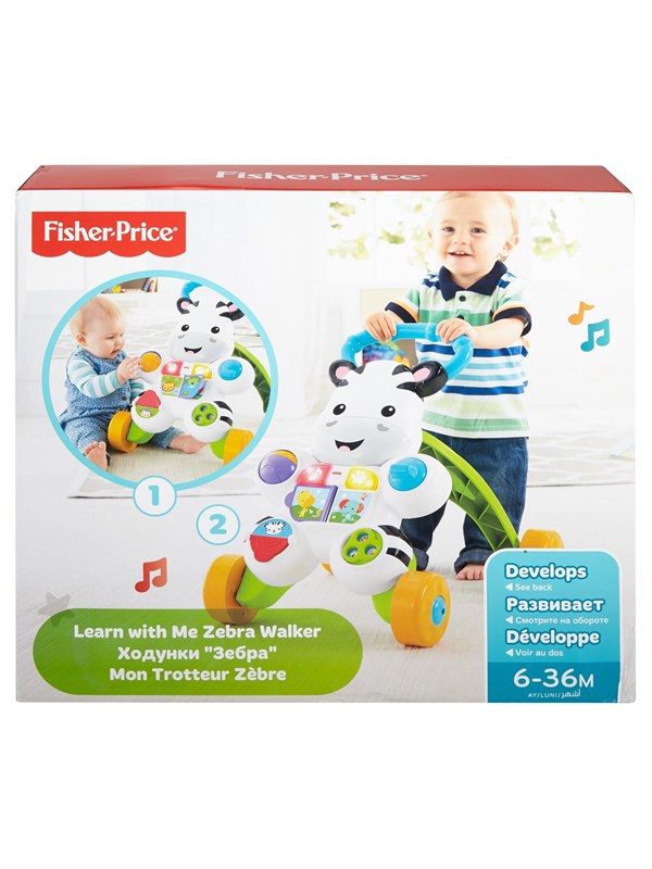 Fisher Price Leer met mij Zebra Walker