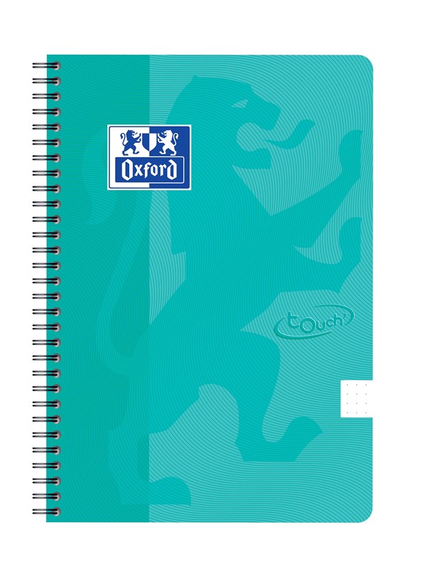Oxford Touch Notebook B5 dot squared 5 mm soft touch cover twin-wire 180 pages