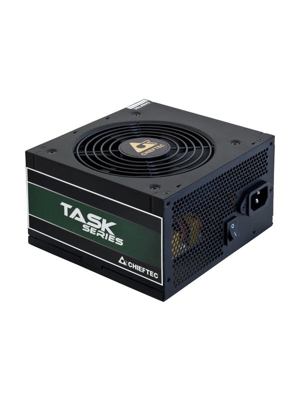 Chieftec TASK-serie Voeding - 600 Watt - 120 mm - ATX - 80 Plus 80 PLUS Bronze