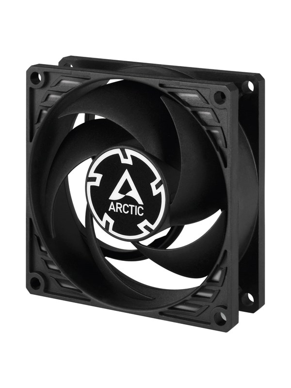Arctic P8 PWM PST - Case ventilator - 80mm - Black - 23 dBA