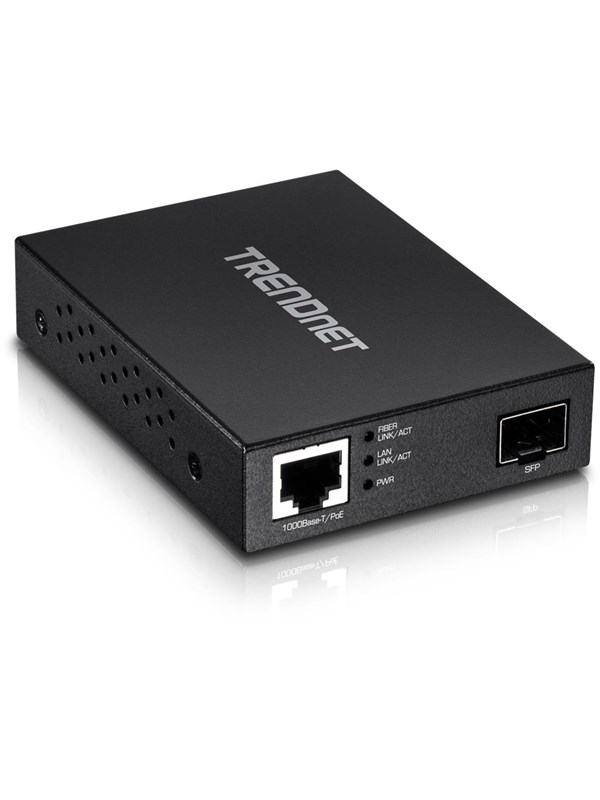 TRENDnet TFC-PGSFP - media converter - GigE: TFC-PGSFP - mediaconverter - GigE
