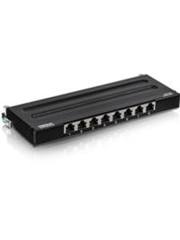TRENDnet TC-P08C6AS Patchpaneel , 8-poorts Cat.6A afgeschermd voor wandmontage