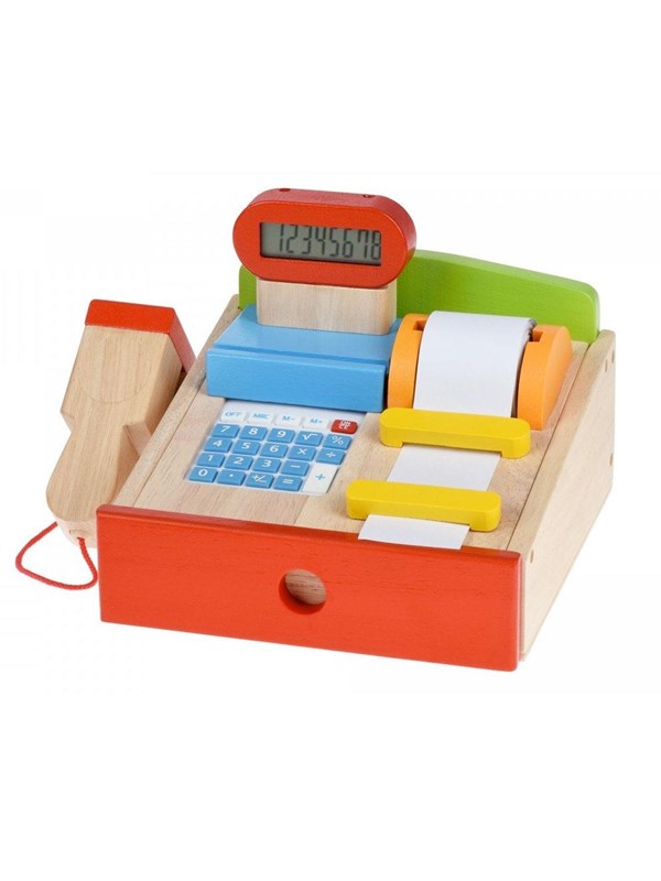 GOKI Rollenspel - Winkelkassa - 22X18,5X14Cm - Met Echte Display - 3 Jaar