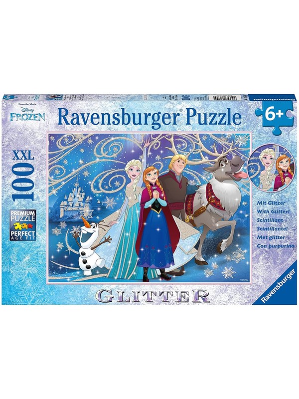 Ravensburger Disney Frozen-Glistening Sneeuw 100pcs. XXL